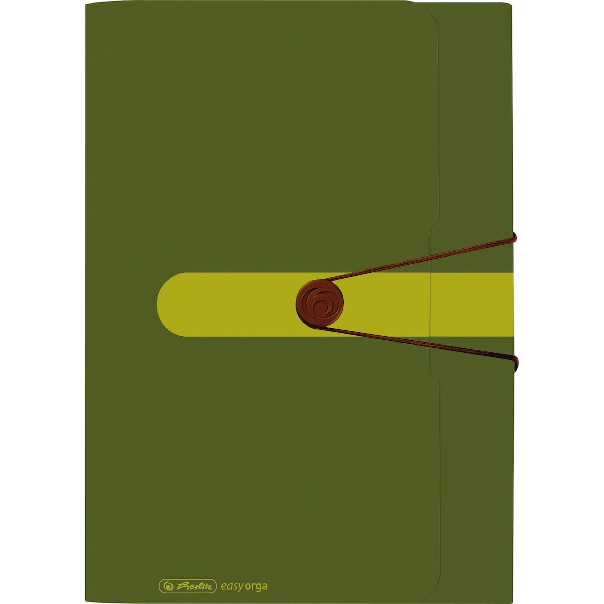 Herlitz Fächermappe 11411253 12Fächer Recycling PP dunkelgrün Image