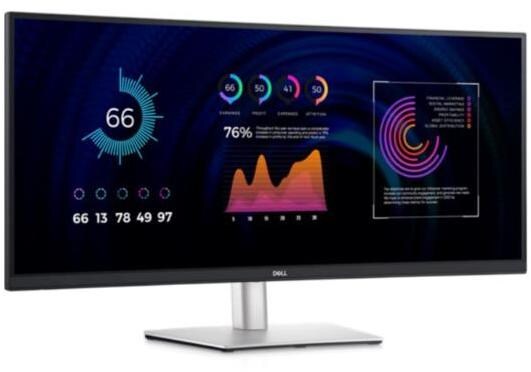 DELL P Series P3424WE Computerbildschirm 86,7 cm (34.1") 3440 x 1440 Pixel 4K Ultra HD LCD Schwarz Image