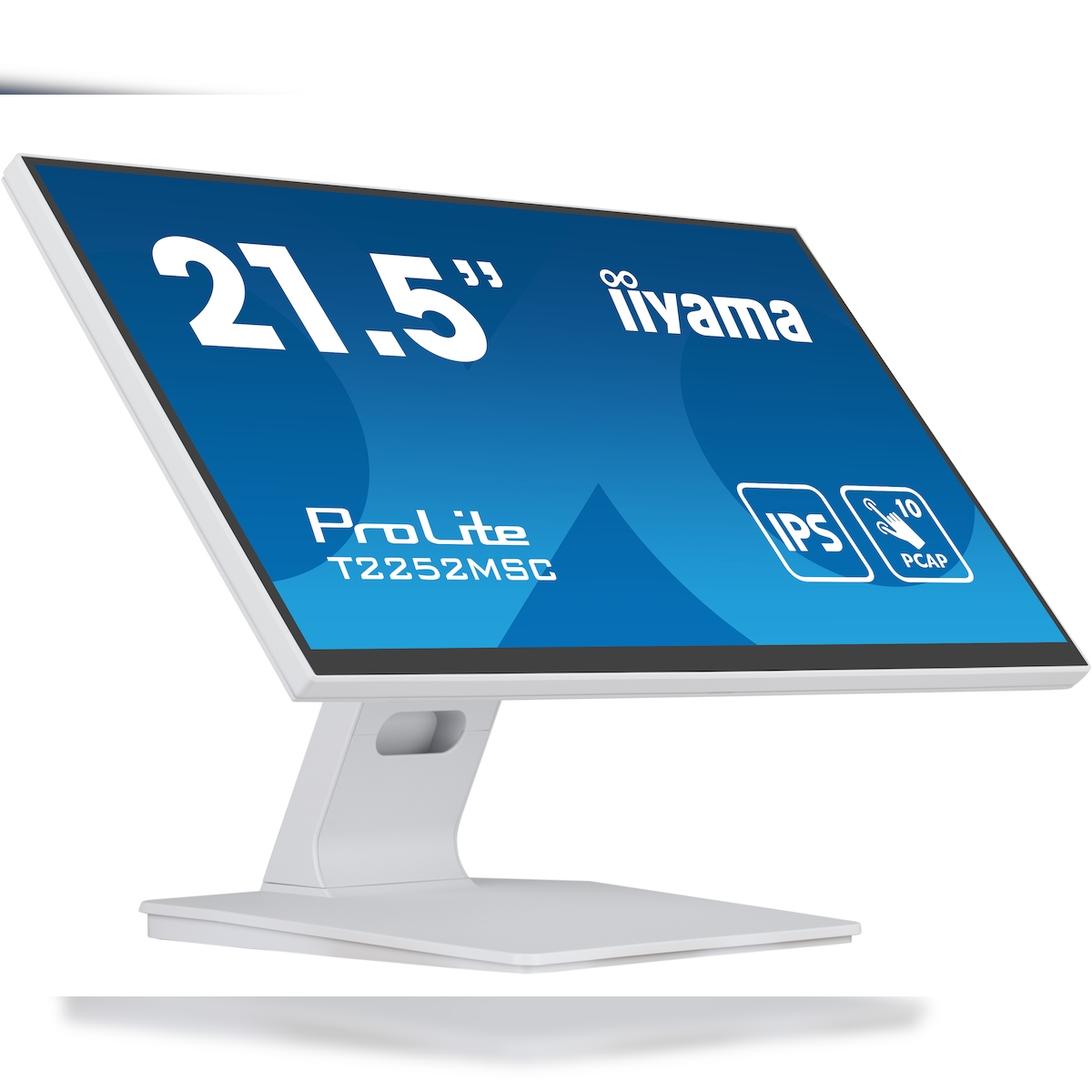 iiyama T2252MSC-W2 iiyama ProLite T2252MSC-W2 Monitor 55,0 cm (21,0 Zoll) weiß Image