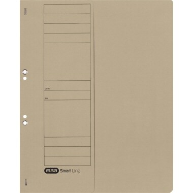 ELBA Ösenhefter 100560004 DIN A4 Vorderd. halb Amtsheftung grau Image