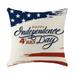 Standard Size Pillowcase Veterans Day Independence Day Linen Pillowcase Cushion Print Pillowcase Hug Sofa Pillowcase Pillowcase Fall Throw Pillows for Couch