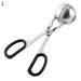 Meat Baller None-Stick Meatball Maker with Anti-Slip Handles Stainless Steel Meat Baller Tongs Cake Pop Ice Tongs Cookie Dough Scoop for Kitchen