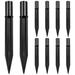 50 Pcs Solar Lights Outdoor Black Ish Blackalicious Outdoor Solar Lantern Solar Light Pole Stakes Solar Light Stakes Replacement Spike Replace Solar Light Abs