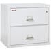 Fireking 2 Drawer 31 wide Classic Lateral fireproof File Cabinet-Arctic White