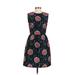 RED Valentino Casual Dress - A-Line: Blue Jacquard Dresses - Women's Size 38