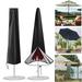 Umbrella Cover Oxford Fabric Patio Umbrella Covers With Zip Patio Market Parasol Covers For 9Ft To 12Ft Garden Outdoor Umbrella Black 50X30X190Cm /19.69X11.81X74.8In