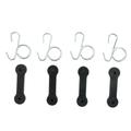 160793 Set of 4 Tractor Bagger Riding Mower Latch Straps For Craftsman & Others