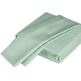 Luxurious Queen Size 4-Piece Bamboo Sheet Set Soft Bed Sheets with Fully Elasticized Deep Pocket Fitted Sheet Envelope Style Pillowcase Oeko-Tex Certified Light Green