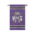 THE PARTY ANIMAL INC. NBA TEAM # 26 SACRAMENTO - KINGS Single Sided 2 Ply Heavy Duty Embroidered Banner/Home Flag 28 x44