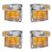 4Pcs TRUCK Side Corner Lamp for Truck 114 G400 P400 R420 Corner Lamp 1387155 1385410