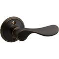 Champagne Right Handed Lever Non-Turning Lock Aged Bronze (F170 CHP 716 RH)