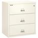 Fireking 3 Drawer 38 wide Classic Lateral fireproof File Cabinet-Ivory White
