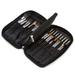 Cosmetic Case Makeup Brush Organizer Makeup Artist Case Functional Cosmetic Bag Makeup Handbag for Travel & Home Gift -23 holes