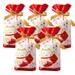 Enjonar 24pcs Treat Bags EC36 Party Favor Bags Lucky Cat Gift Bags Plastic Drawstring Bags Candy Bags Goodies Bags Gift Wrapping Bags for Birthday Wedding Baby Shower Bridal Shower Holiday Party