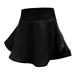 Yoodem Skirts for Women Satin Skirt Women Sports Tennis Skirt with Ruffle Running Fitness Ice Silk Flowy Shorts with Sports Shorts Sequin Skirt Black S