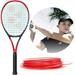 Yonex VCORE 100 7th Gen Scarlet Tennis Racquet 4 3/8 Grip Strung with 16L PolyTourFire - Elena Rybakinas Winning String Setup