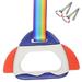 2 Pairs Nylon Abs Space Savers Tensile Rings Indoor Fitness Children s Training Pull-up Rocket Newborn