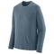 Patagonia - L/S Cap Cool Merino Shirt - Merinoshirt Gr M blau/grau