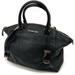 Michael Kors Bags | Michael Kors Black Satchel Pebble Leather Riley Bag Purse | Color: Black | Size: Os