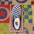 Vans Shoes | Brand New Vans Size 6 Checkered Shoes | Color: Blue/White | Size: 6