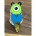Disney Jewelry | Disney Mickey Trading Pin Tsum Tsum Ice Cream Cone Mike Sulley Monsters Inc | Color: Blue/Green | Size: Os