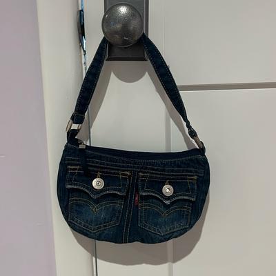 Levi's Bags | Levi's Custom Handmade Handbag Birkin Style | Color: Blue | Size: Os