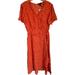 Jessica Simpson Dresses | Jessica Simpson Dress Size 2x Orange Emerges Mini Floral Shay Dress Nwt | Color: Orange | Size: 2xl