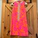 Lilly Pulitzer Dresses | Lilly Pulitzer Shift Dress Size 8 | Color: Orange/Pink | Size: 8