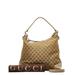 Gucci Bags | Gucci Gg Canvas Handbag Shoulder Bag 326514 Beige Leather Women's | Color: Cream | Size: Os