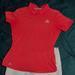 Adidas Tops | Adidas Golf Polo Shirt | Color: Red | Size: M