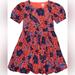 Lilly Pulitzer Dresses | Lilly Pulitzer Girls Mini Moiraine Dress In Ruby Red Size 4 | Color: Blue/Red | Size: 4g