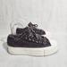 Converse Shoes | Converse Cozy Sherpa Platform Low Rise Sneakers | Color: Gray/White | Size: 5.5