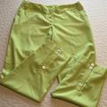 Adidas Pants & Jumpsuits | Adidas Womens Pants Sz10 White/Green Check Golf Straight Preppy | Color: Green/White | Size: 10