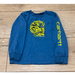 Carhartt Shirts & Tops | Carhartt Boys Toddler Blue Long Sleeve With Logo Out Fish Them All ~ Size 4t | Color: Blue | Size: 4t