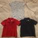 Ralph Lauren Shirts & Tops | 2 Ralph Lauren Short Sleeve Polos And 1 Ralph Lauren Pj Romper. 6m | Color: Blue/Red | Size: 6mb