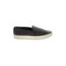 Vince. Sneakers: Slip On Platform Classic Gray Solid Shoes - Women's Size 8 1/2 - Almond Toe