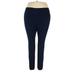 Lands' End Casual Pants - High Rise: Blue Bottoms - Women's Size 2X