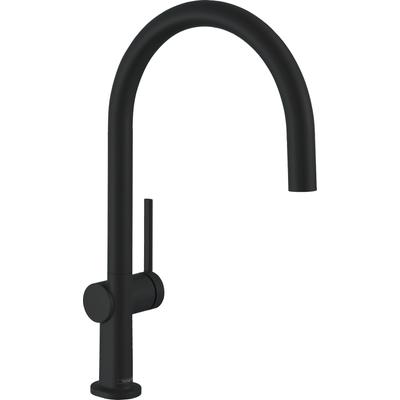 Küchenarmatur HANSGROHE "Talis M54", schwarz (mattschwarz), H:390cm T:26,2cm, Armaturen, 220 1 Strahlart