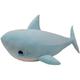 EacTEL Giant Cute Shark Plush Toy Fish Plush Doll Cartoon Sea Animal Pillow Cute Kids Girl Birthday Gift 80cm 2