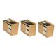 Toyvian 3 Pcs Furniture Dollhouses Washbasin for Children Furngully 1:12 Supplies Sink Funiture Doll House A Dolls House Wooden Decorate Mini