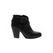 Rag & Bone Ankle Boots: Black Print Shoes - Women's Size 8 1/2 - Round Toe