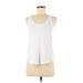 Lululemon Athletica Active Tank Top: White Activewear - Women's Size 6