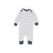 Carter's Short Sleeve Outfit: White Print Tops - Size 6 Month