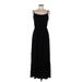 Lily Rose Casual Dress - Maxi: Black Solid Dresses - Women's Size Medium