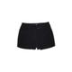 Lands' End Athletic Shorts: Black Solid Activewear - Women's Size 10