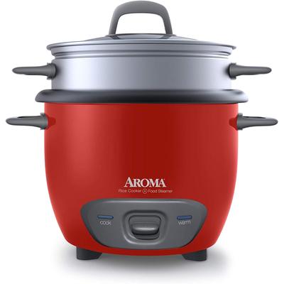 Aroma 14-Cup (Cooked) Pot Style Rice Cooker and Food Steamer ARC-747-1NGR