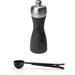 Peugeot - Fidji Manual Pepper Mill, Gift Set - Adjustable Grinder - Beechwood and Stainless Steel, Graphite Finish, 6 Inch