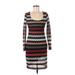 Lily Casual Dress: Brown Dresses - Women's Size X-Small