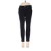 LC Lauren Conrad Jeans - High Rise Skinny Leg Boyfriend: Black Bottoms - Women's Size 4 Petite - Indigo Wash