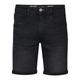 Jeansshorts PETROL INDUSTRIES "Bullseye Short" Gr. XXL (44), N-Gr, schwarz (eight ball) Herren Jeans Shorts